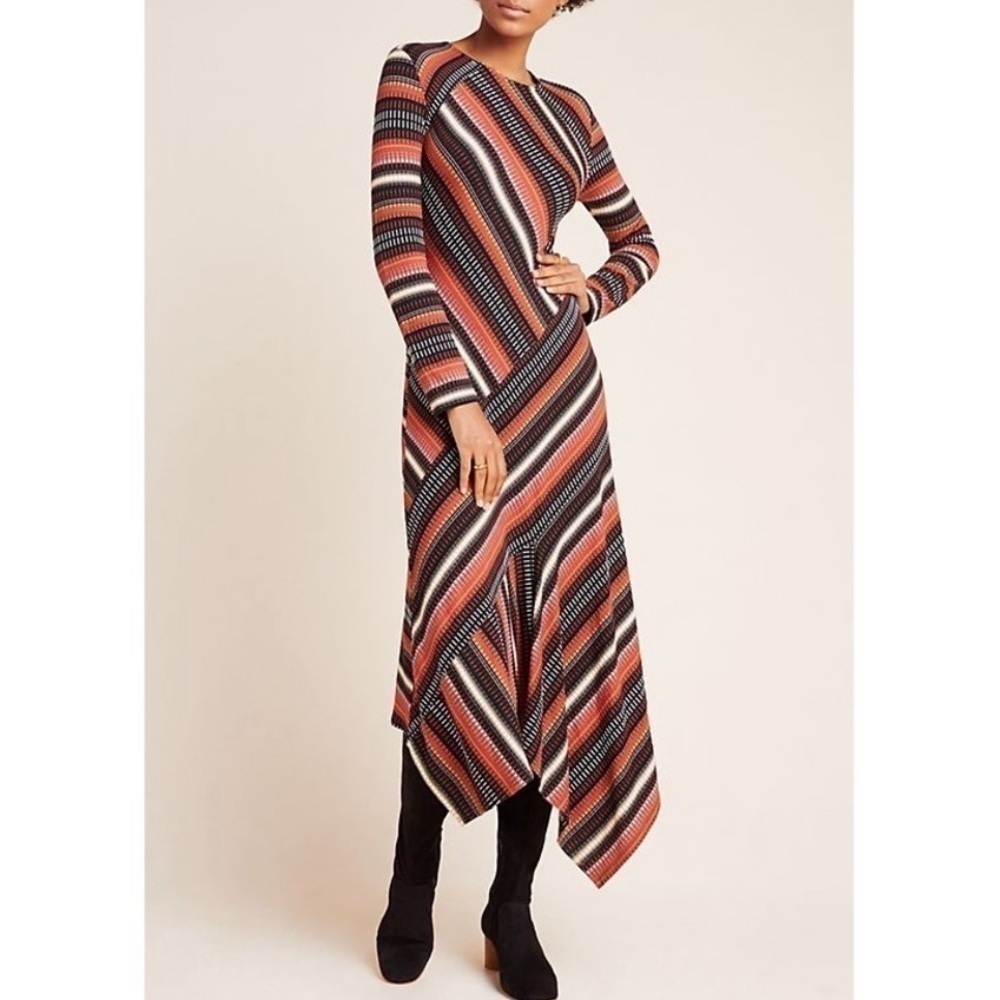 ANTHROPOLOGIE MAEVE Parkside Knit Dress